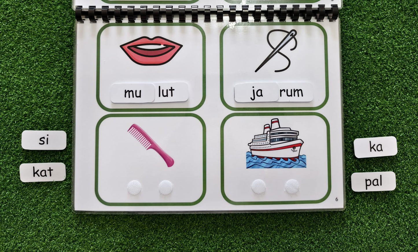 Mari Belajar Suku Kata (Set B)