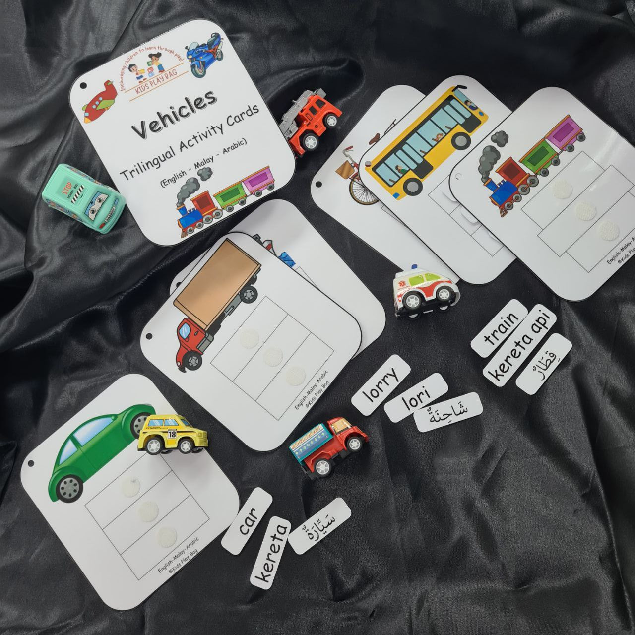 Trilingual Activity Cards