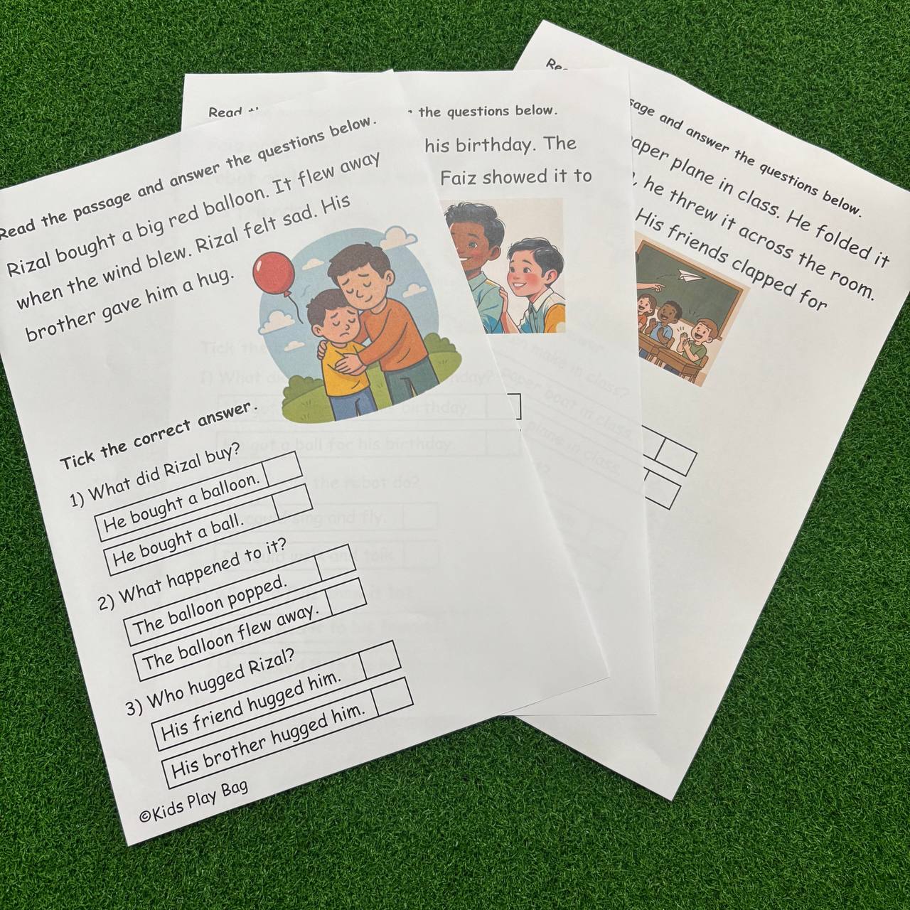 Comprehension Practice