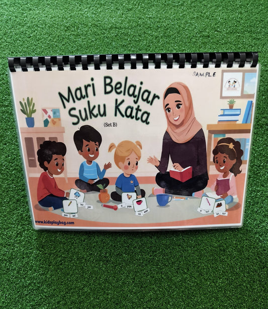 Mari Belajar Suku Kata (Set B)