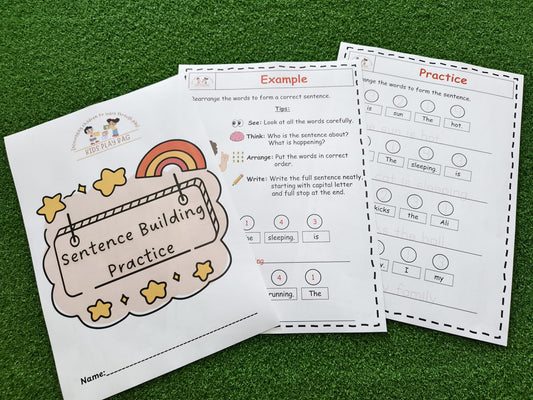 Sentence Building Practice