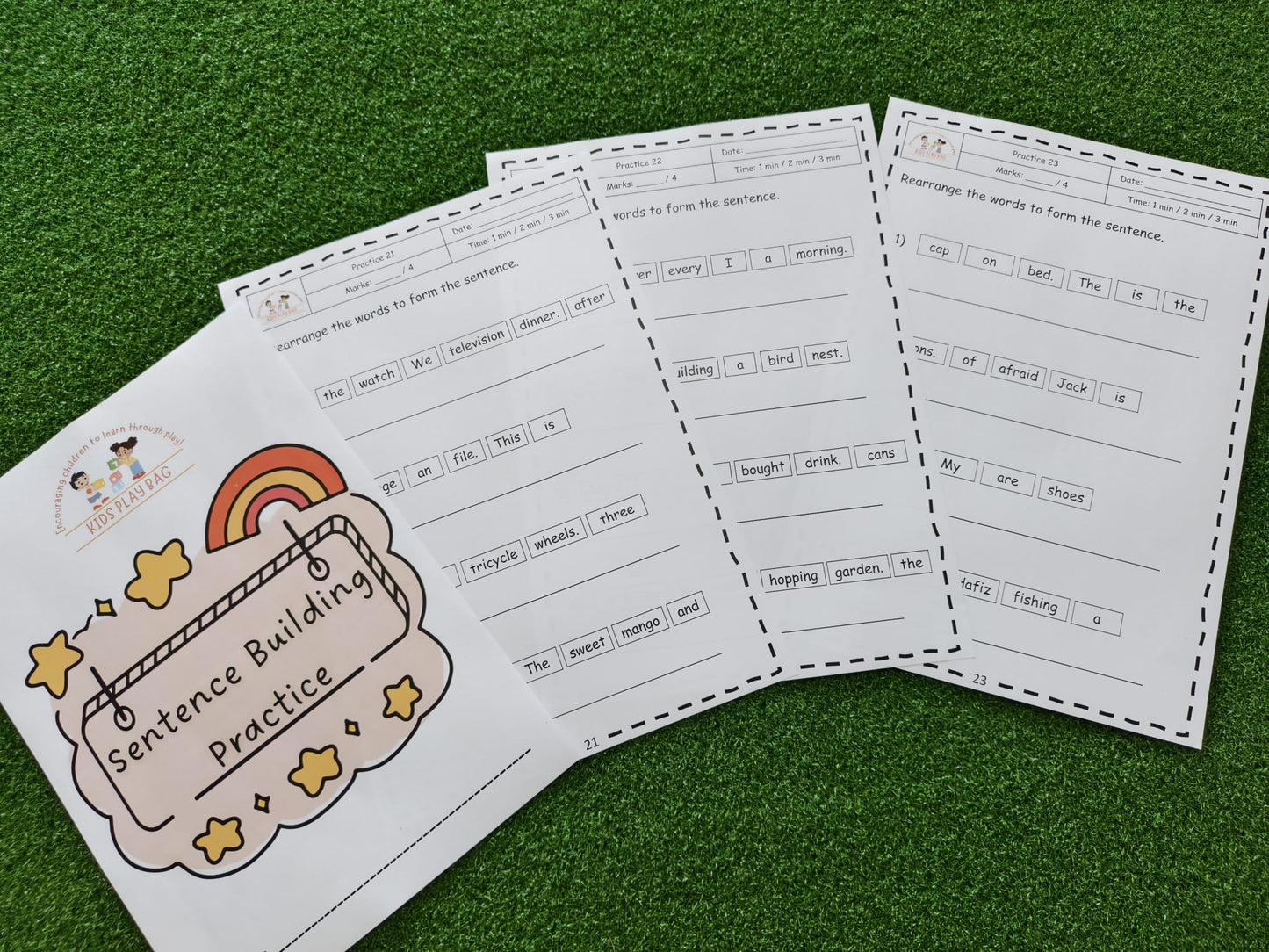Sentence Building Practice