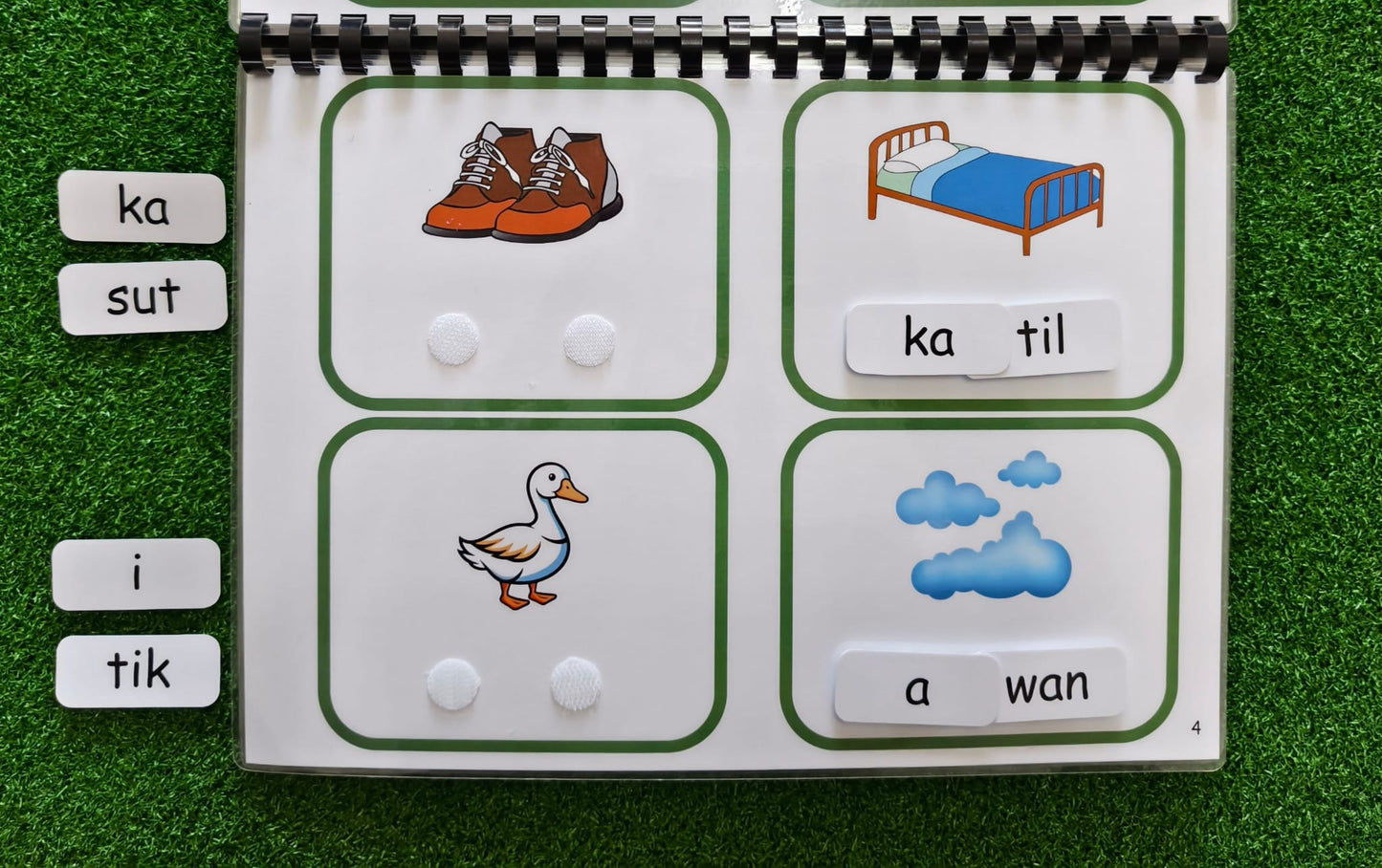 Mari Belajar Suku Kata (Set B)