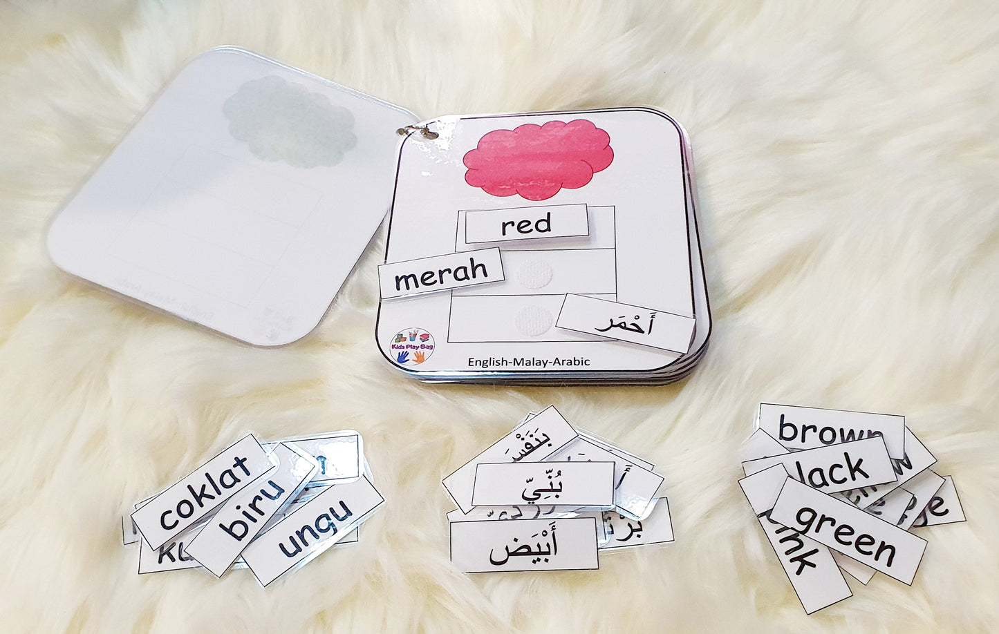 Trilingual Activity Cards - Colours