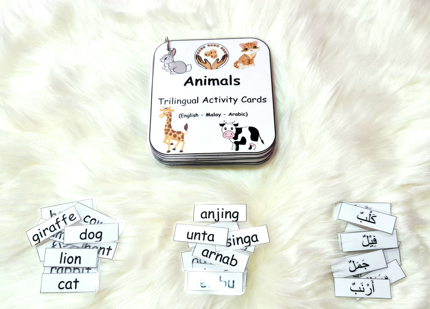 Trilingual Activity Cards - Animals